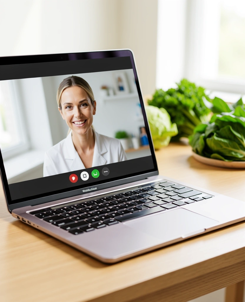 Digitale Ernährungsberatung Atmosphäre